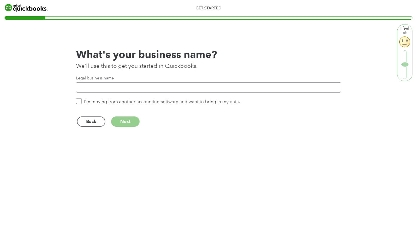 Quickbooks - Initial Setup - Business Information